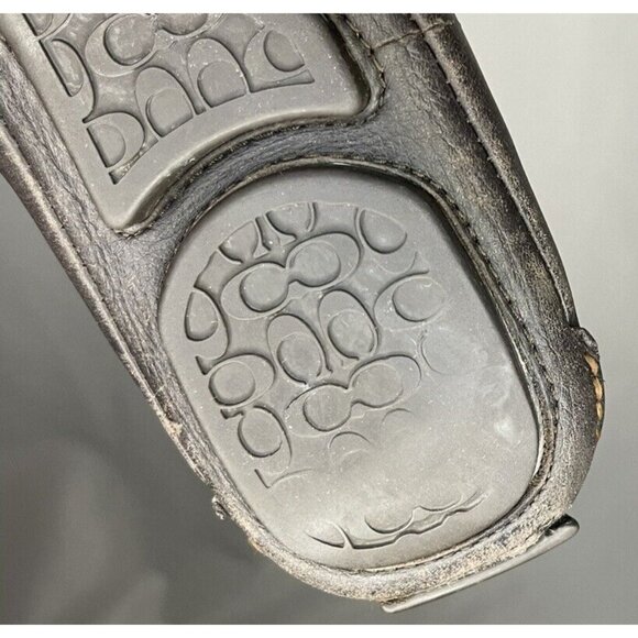 COACH Neal Brown M sz 7/W sz 9  Nappa Leather Penny Loafers Mocs Shoes Slip on main image 10